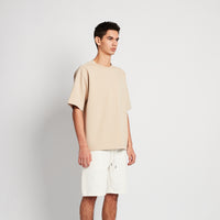 Men Raglan Sleeve Top - Beige - SM2510169B