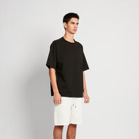 Men Raglan Sleeve Top - Black - SM2510169E