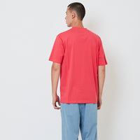 Men Graphic Tee - Fuchsia - SM2510226B