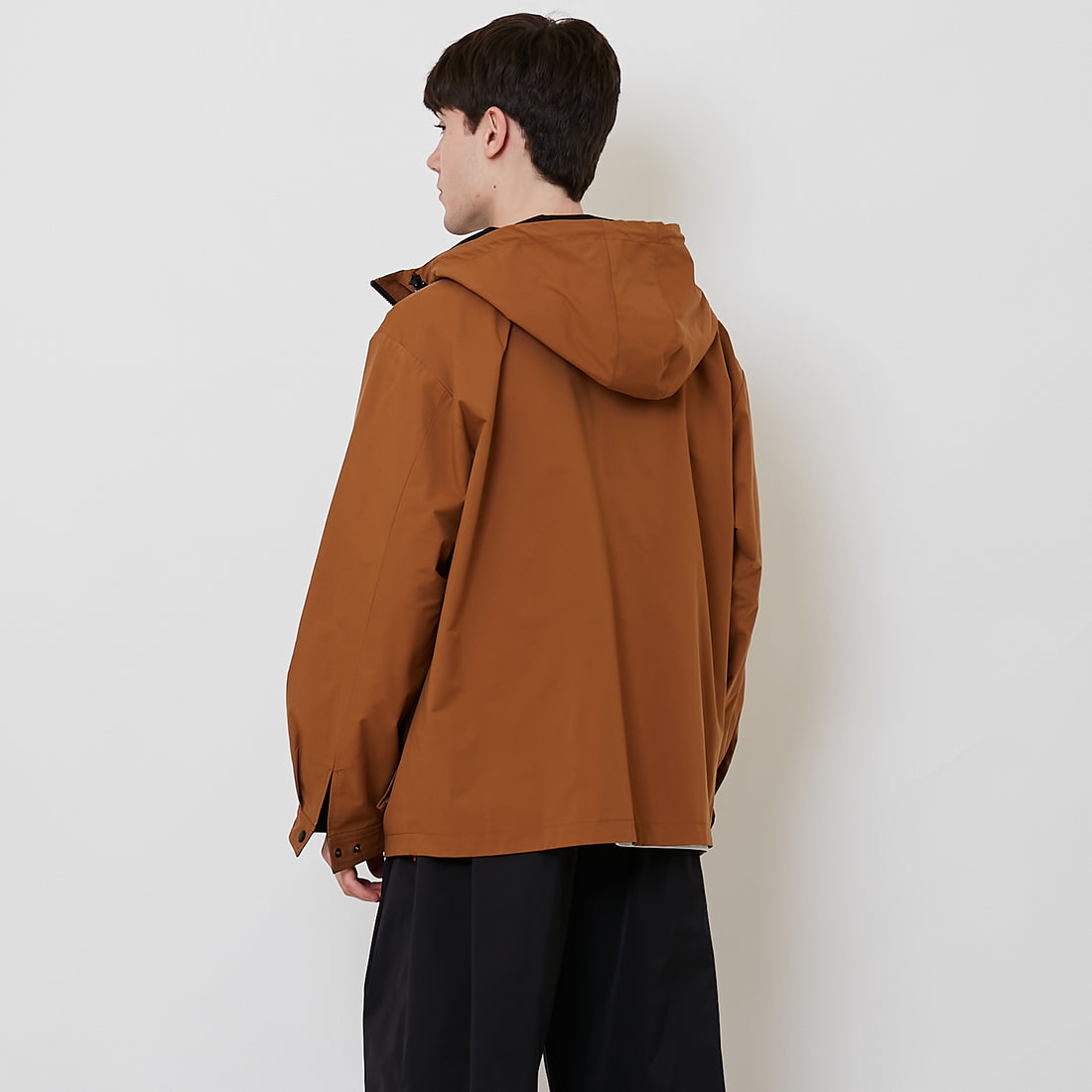 Men Reversible Parka - Brown - SM2511172A