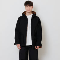 Men Reversible Parka - Brown - SM2511172A