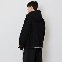 Men Reversible Parka - Brown - SM2511172A