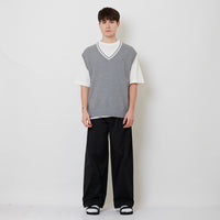 Men Nylon Pants - Black - SM2511176A