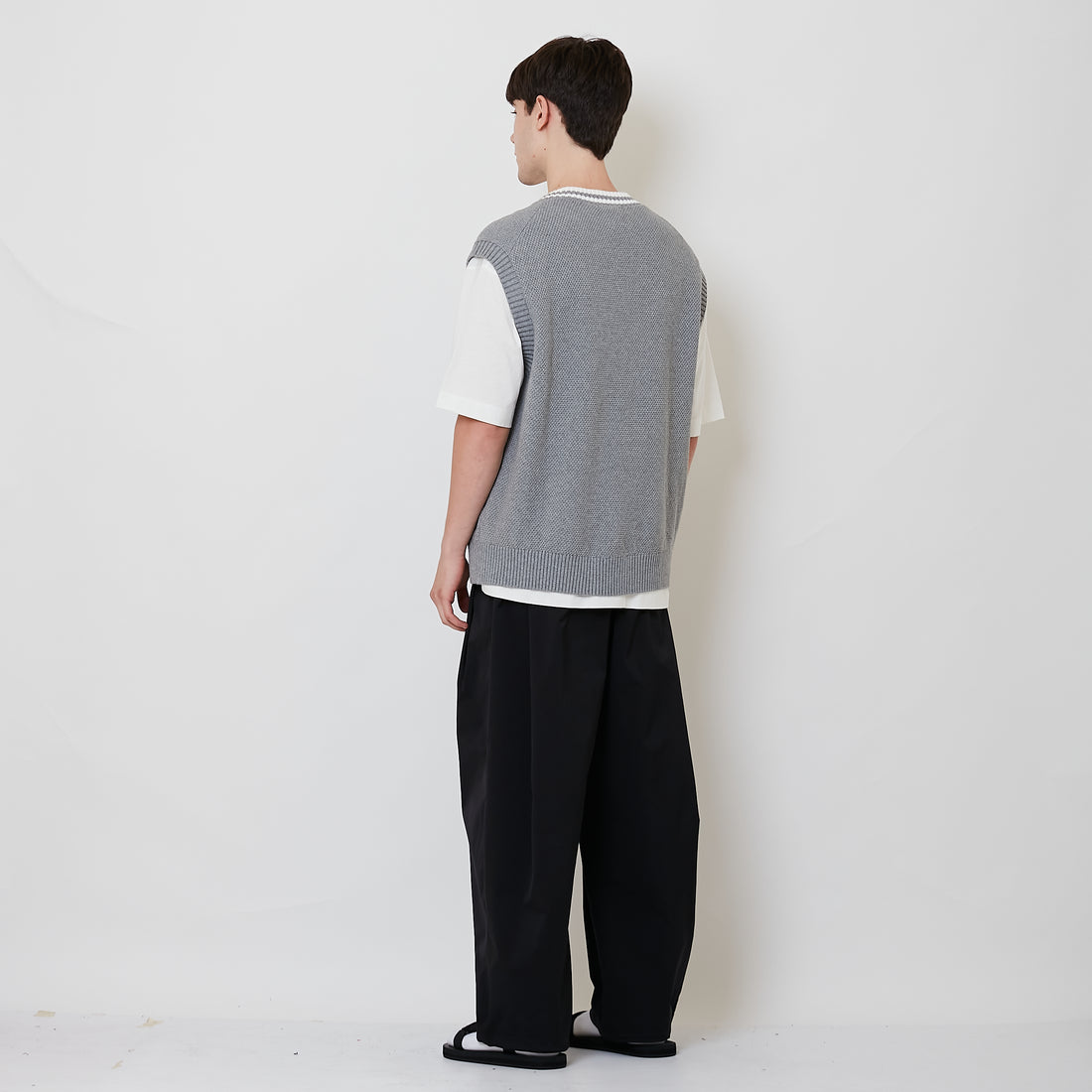 Men Nylon Pants - Black - SM2511176A