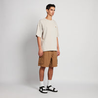Men Cargo Shorts - Khaki - SM2511182A