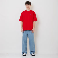 Men Denim Easy Pants - Light Blue - SM2511184A