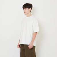 Men Oversized Roman Knit Top - Off White - SM2511185A
