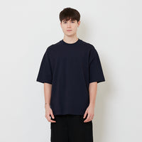 Men Oversized Roman Knit Top - Navy - SM2511185E