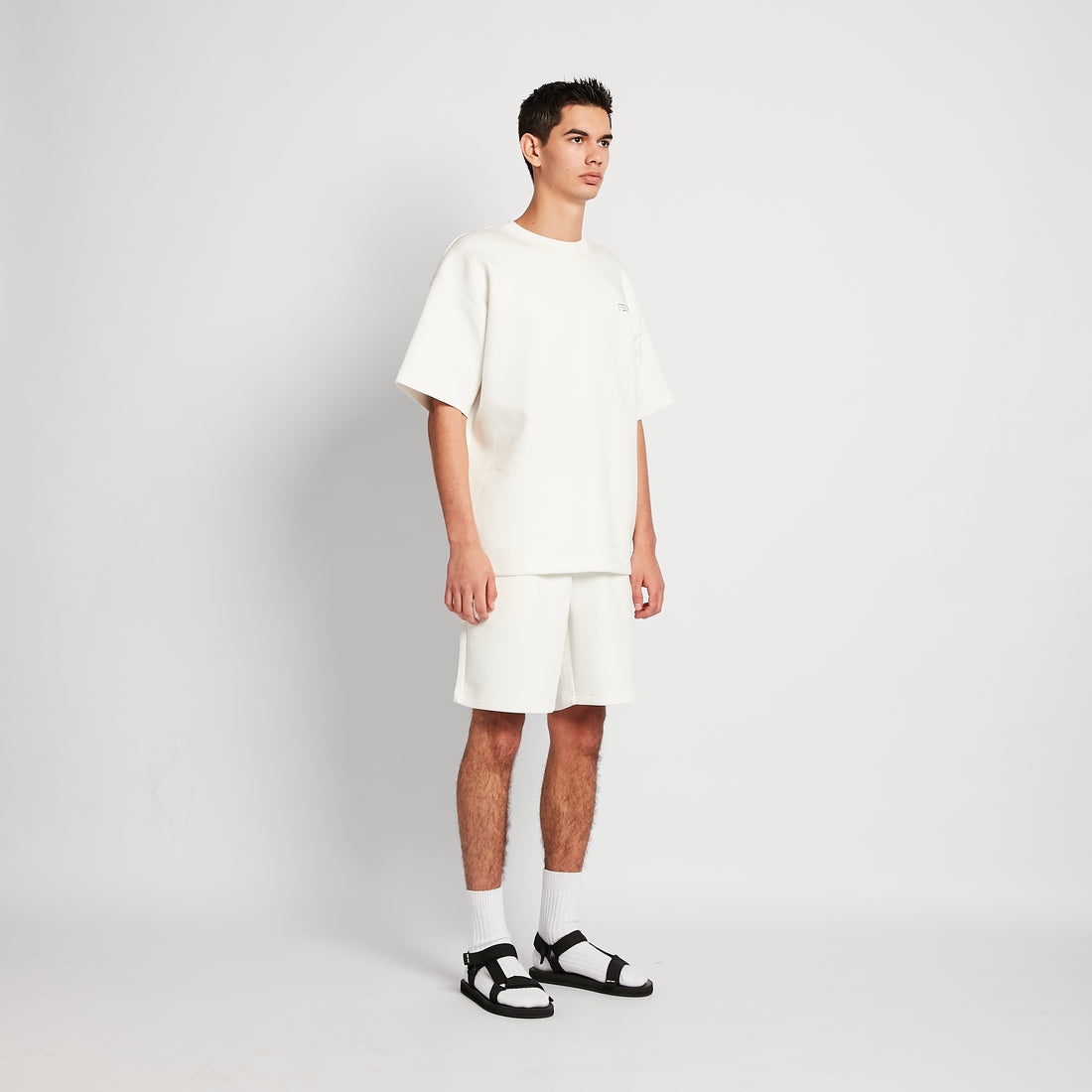 Men Sweat-Shorts - Off White - SM2511193A