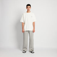Men Sweatpants - Melange Grey - SM2511194B