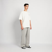 Men Sweatpants - Melange Grey - SM2511194B