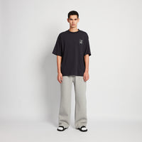 Men Sweatpants - Melange Grey - SM2511194B