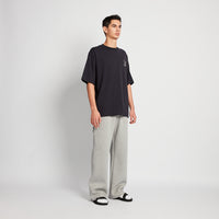 Men Sweatpants - Melange Grey - SM2511194B