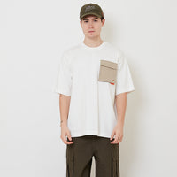 Men Oversized Tee - Off White - SM2512205A