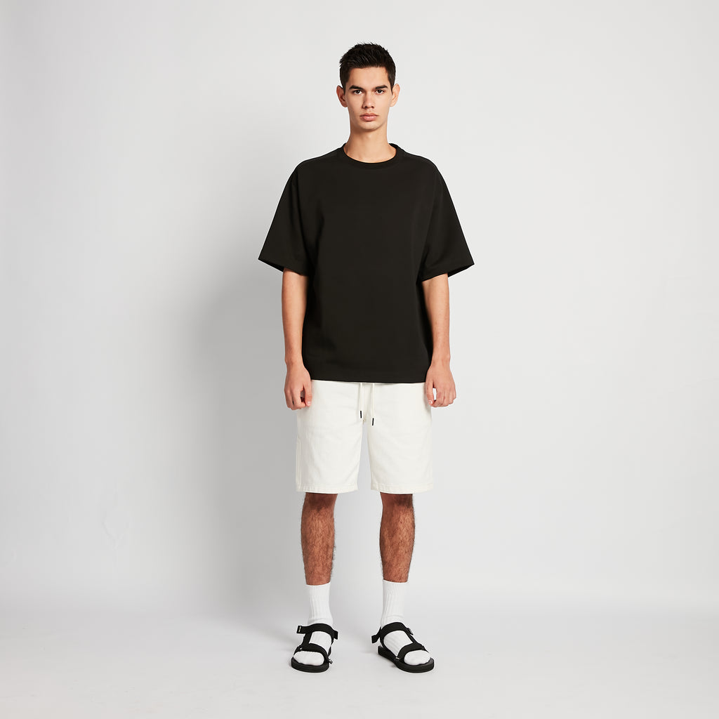Men Cargo Shorts - Off White - SM2512213A