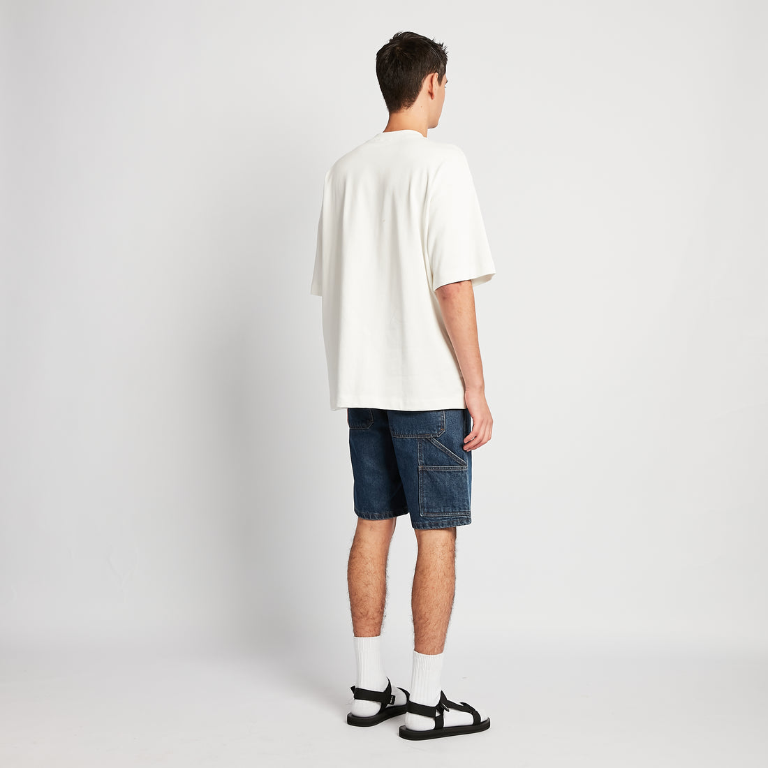 Men Cargo Shorts - Dark Blue - SM2512213C