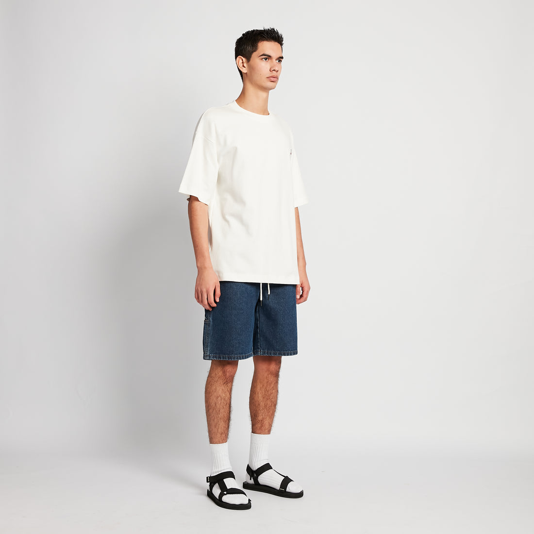 Men Cargo Shorts - Dark Blue - SM2512213C