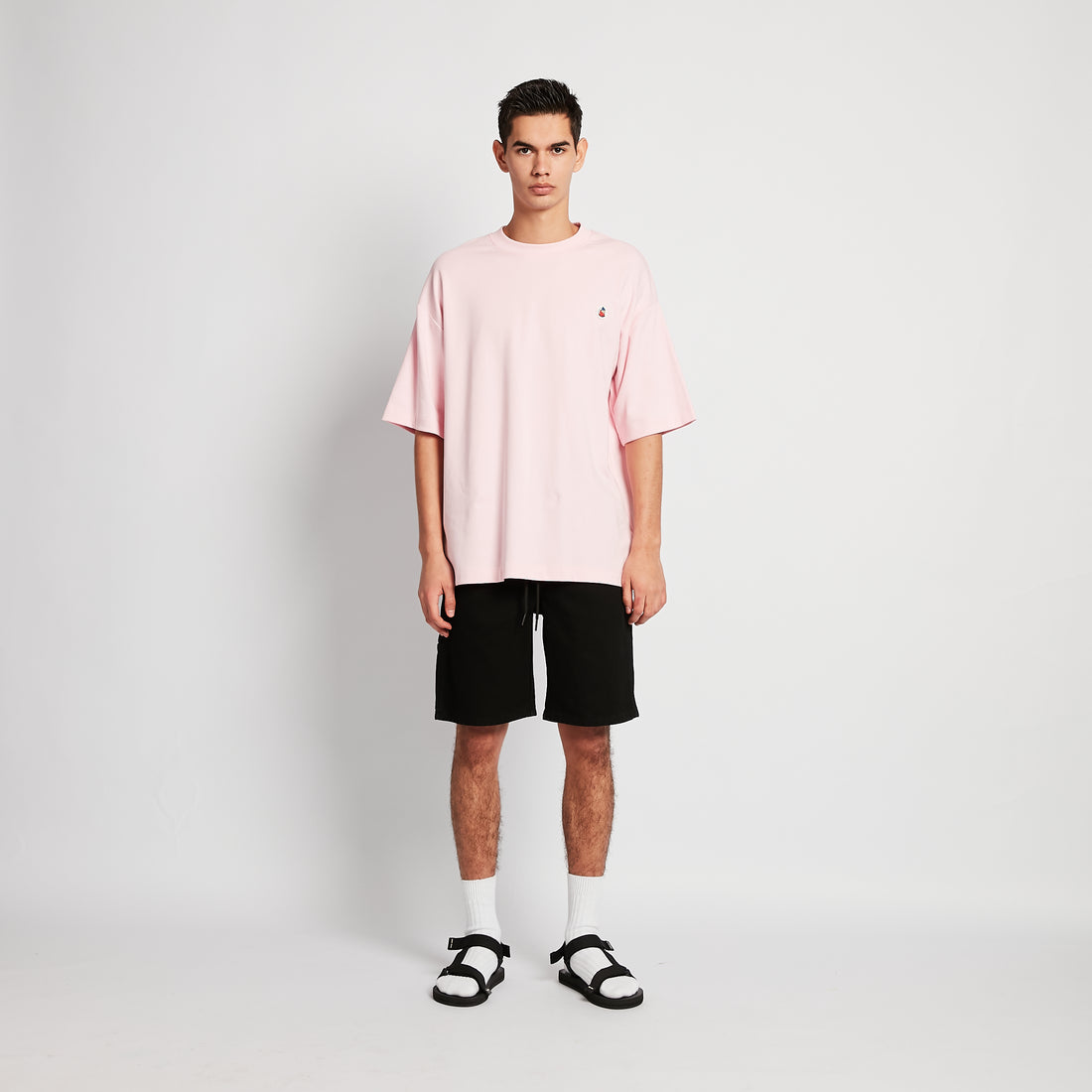 Men Cargo Shorts - Black - SM2512213D