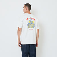 Men Graphic Tee - Off White - SM2512221A