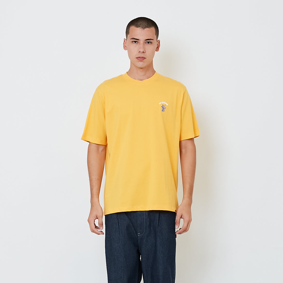 Men Graphic Tee - Yolk - SM2512221C