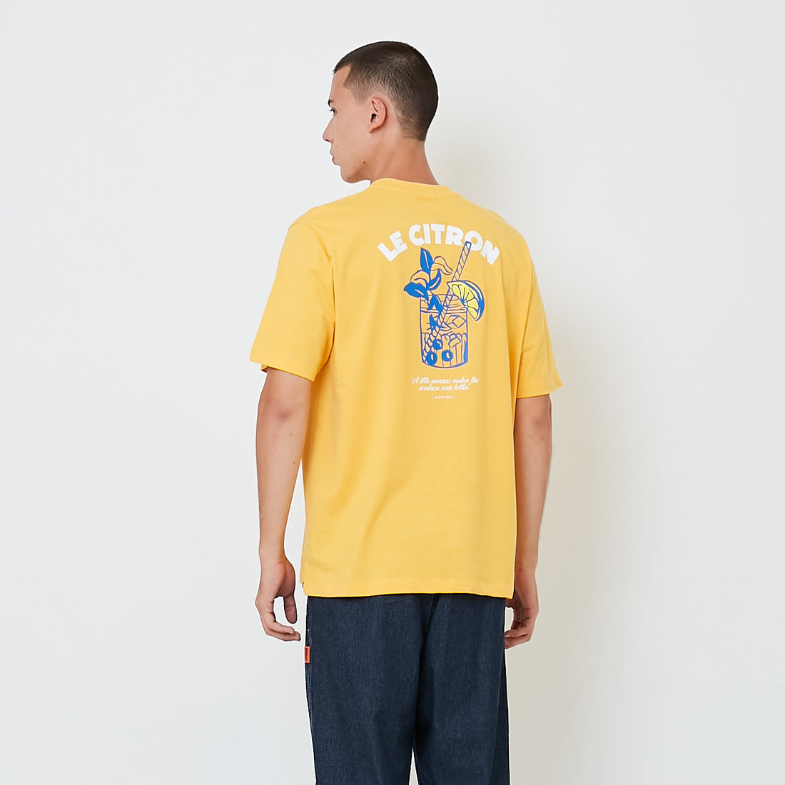 Men Graphic Tee - Yolk - SM2512221C