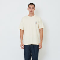 Men Graphic Tee - Cream - SM2512224A
