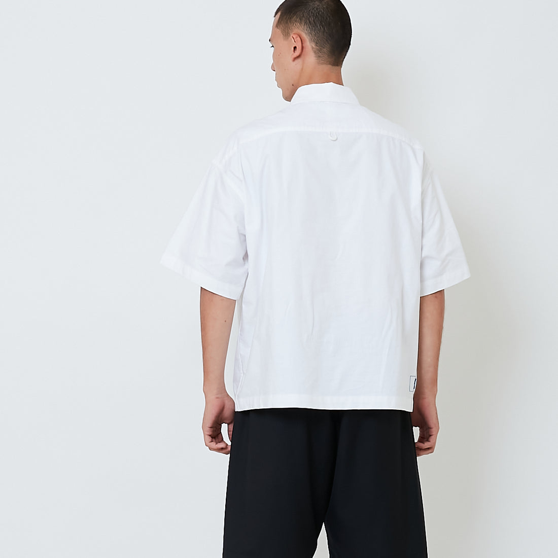 Men Oversized Shirt - Off White - SM2601002A