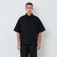 Men Oversized Shirt - Black - SM2601002D