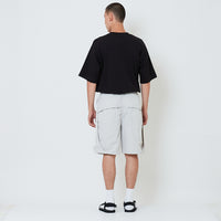 Men Nylon Shorts - Light Grey - SM2601007A