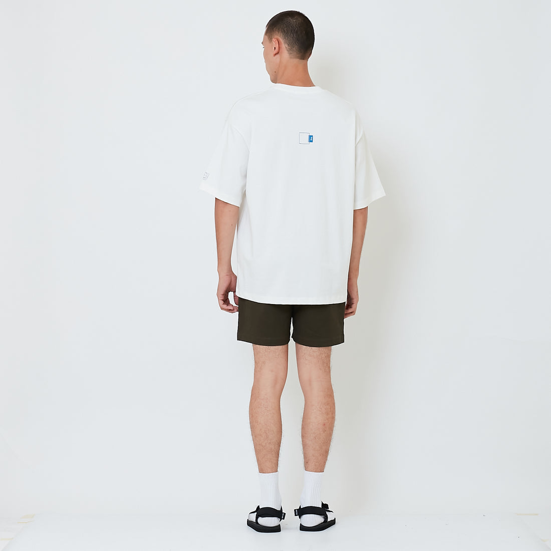 Men Twill Shorts - Army Green - SM2601008B