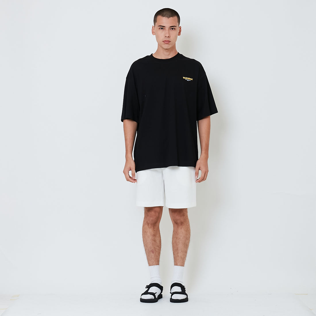 Men Sweat-Shorts - Off White - SM2601016A
