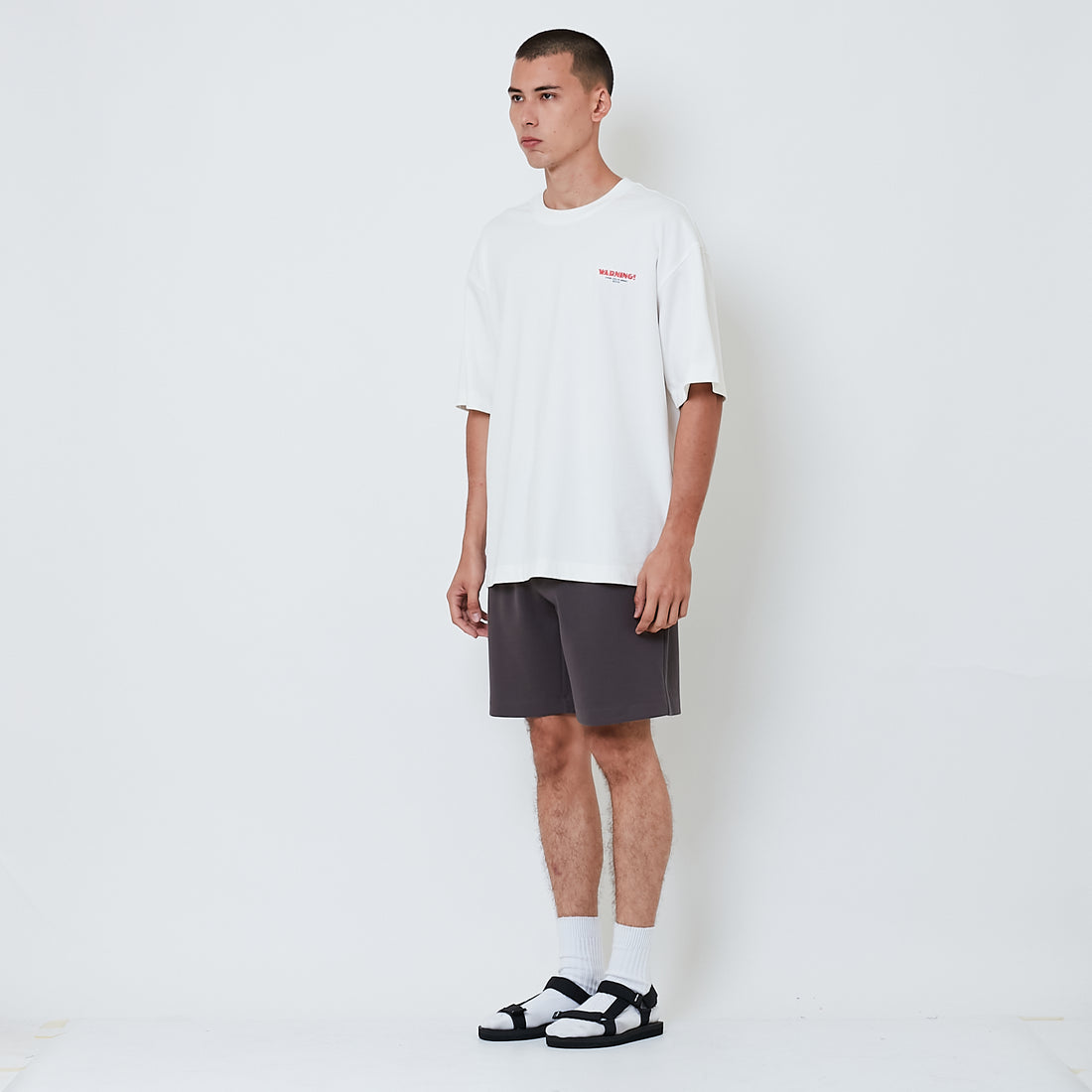 Men Sweat-Shorts - Metal - SM2601016B