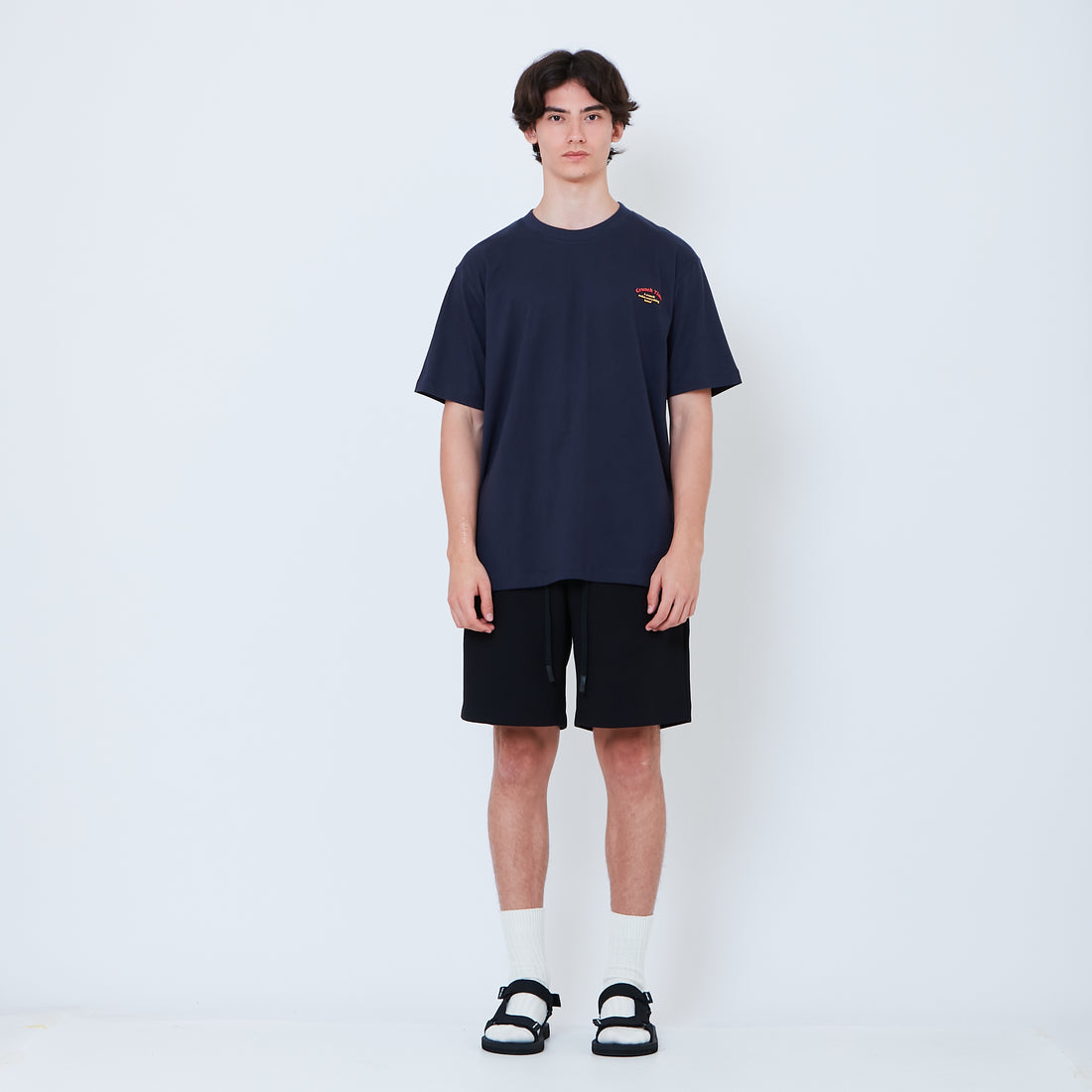 Men Sweat-Shorts - Black - SM2601016C