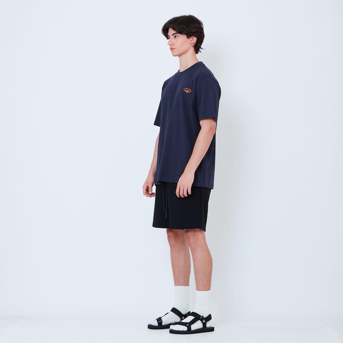 Men Sweat-Shorts - Black - SM2601016C
