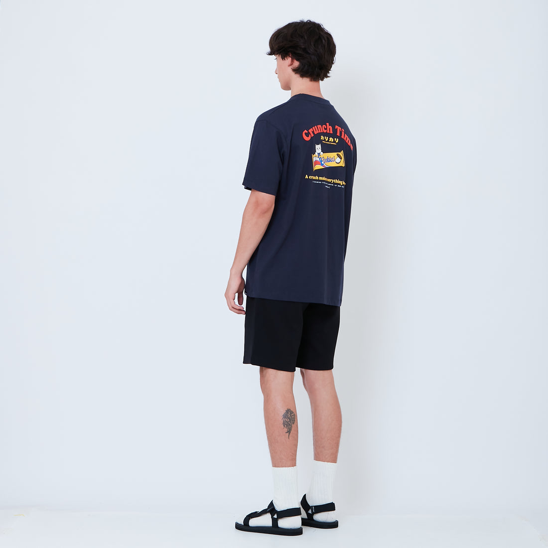 Men Sweat-Shorts - Black - SM2601016C