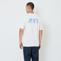 Men Graphic Tee - Off White - SM2601054A