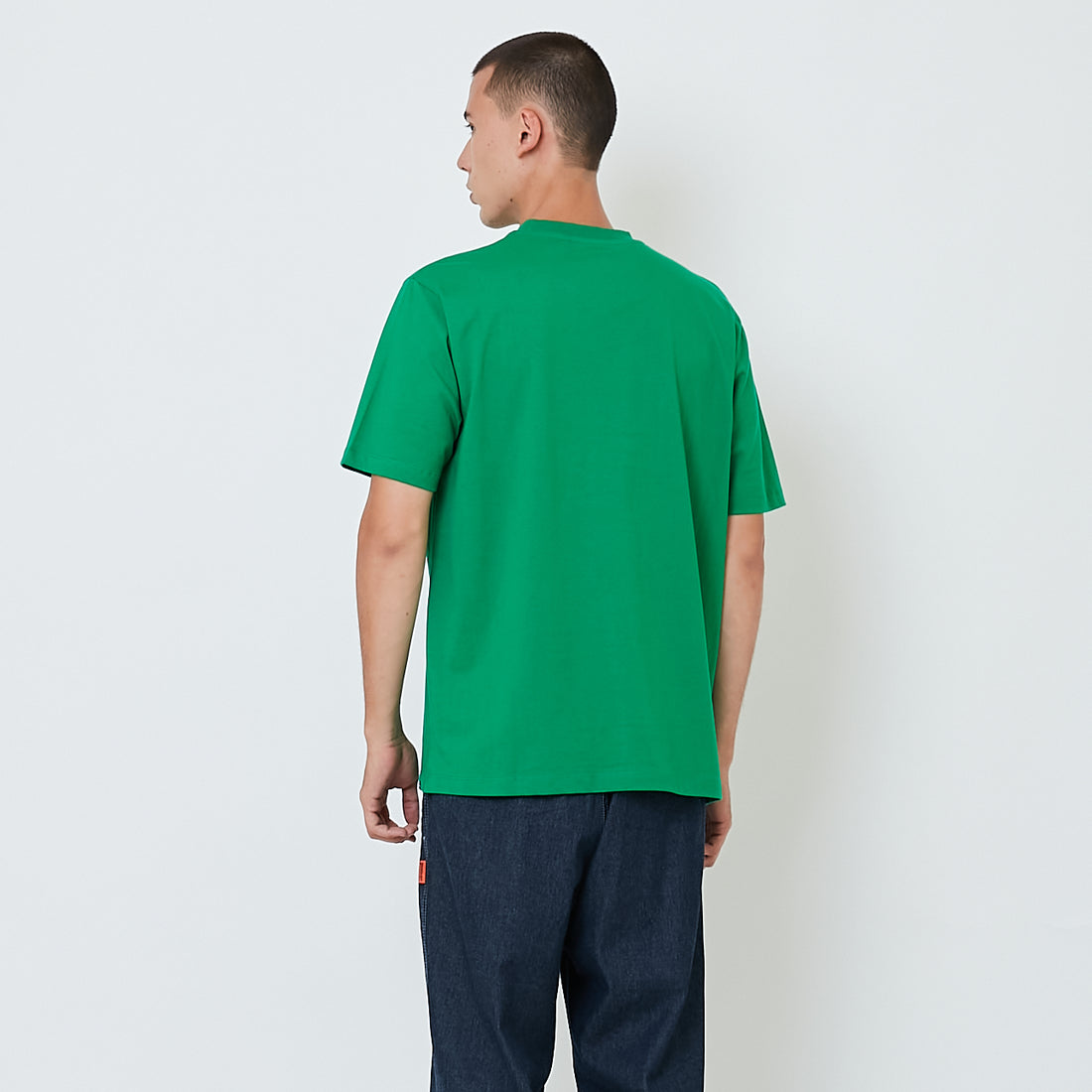 Men Graphic Tee - Green - SM2601054B