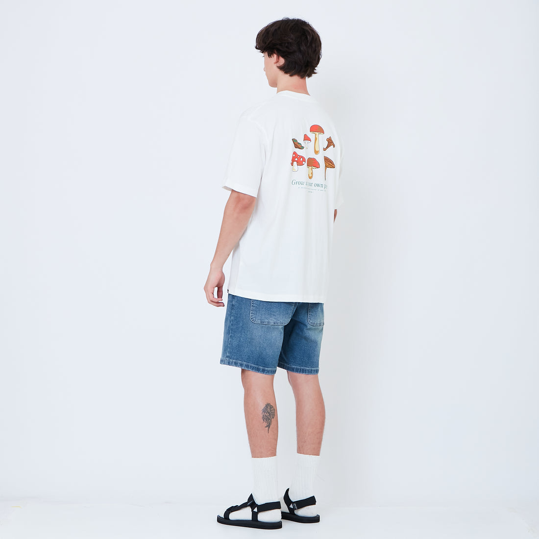 Men Denim Shorts - Light Blue - SM2602021B