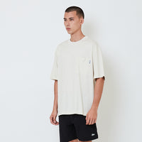 Men Essential Oversized Pocket Tee - Beige - SM2602024B
