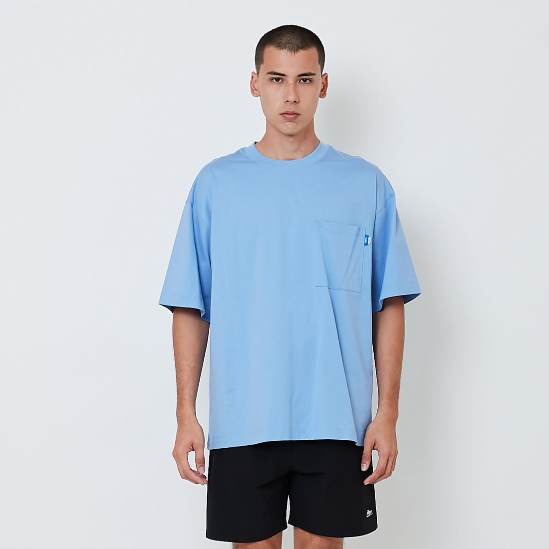 Men Oversized Tee - Violet - SM2602066C