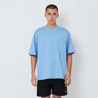 Men Oversized Tee - Violet - SM2602066C