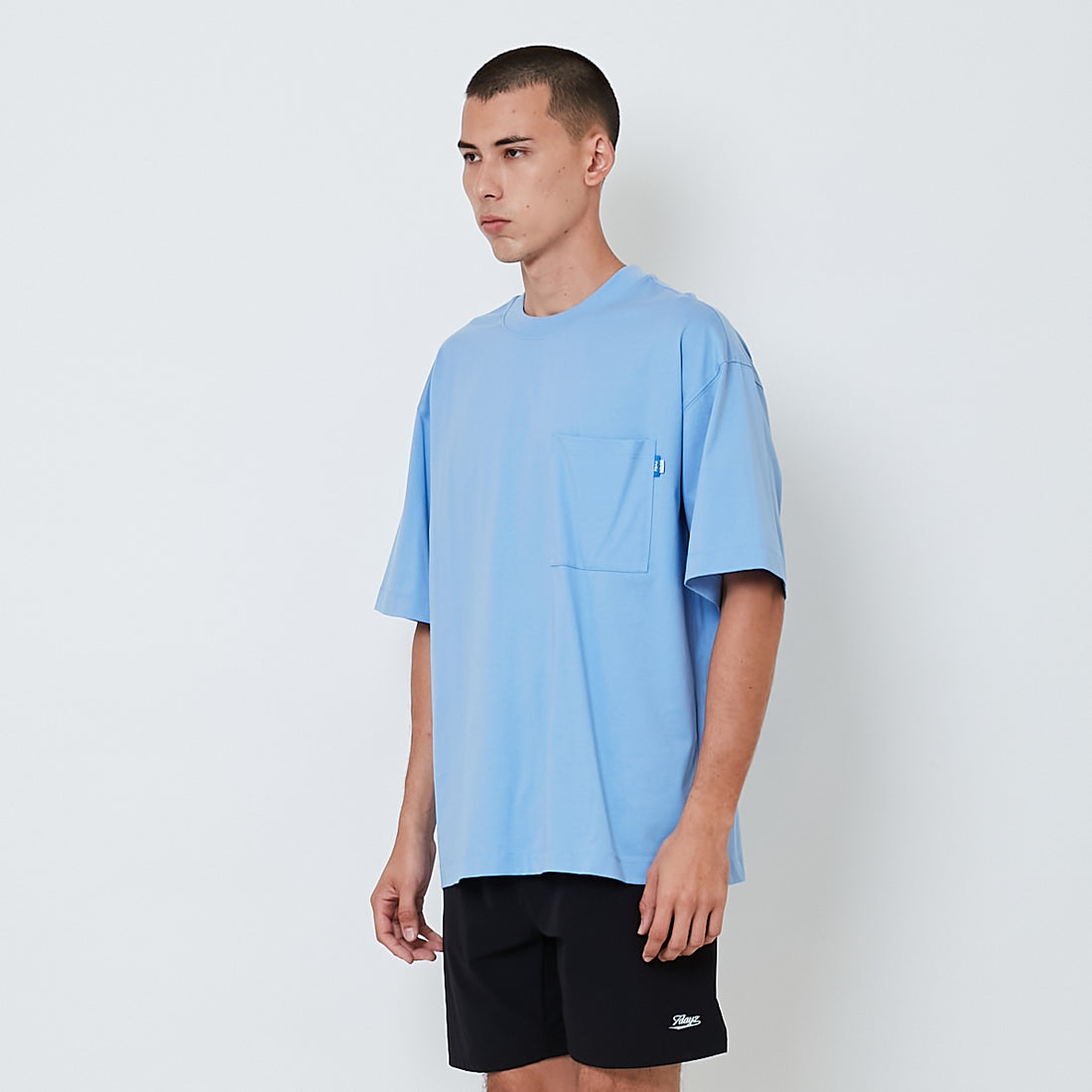 Men Oversized Tee - Violet - SM2602066C