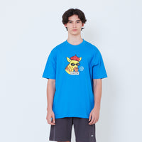 Men Graphic Tee - Blue - SM2602068C