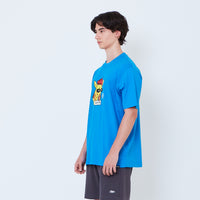 Men Graphic Tee - Blue - SM2602068C