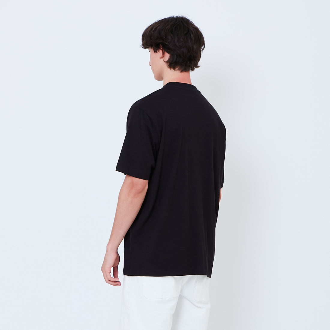 Men Graphic Tee - Black - SM2602068F