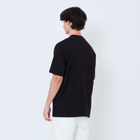 Men Graphic Tee - Black - SM2602068F