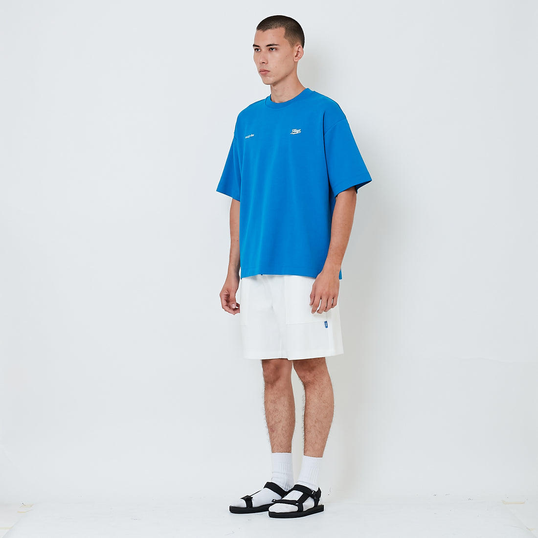 Men Sweat-Shorts - Off White - SM2603042A