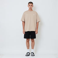 Men Sweat-Shorts - Black - SM2603042C