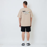 Men Sweat-Shorts - Black - SM2603042C