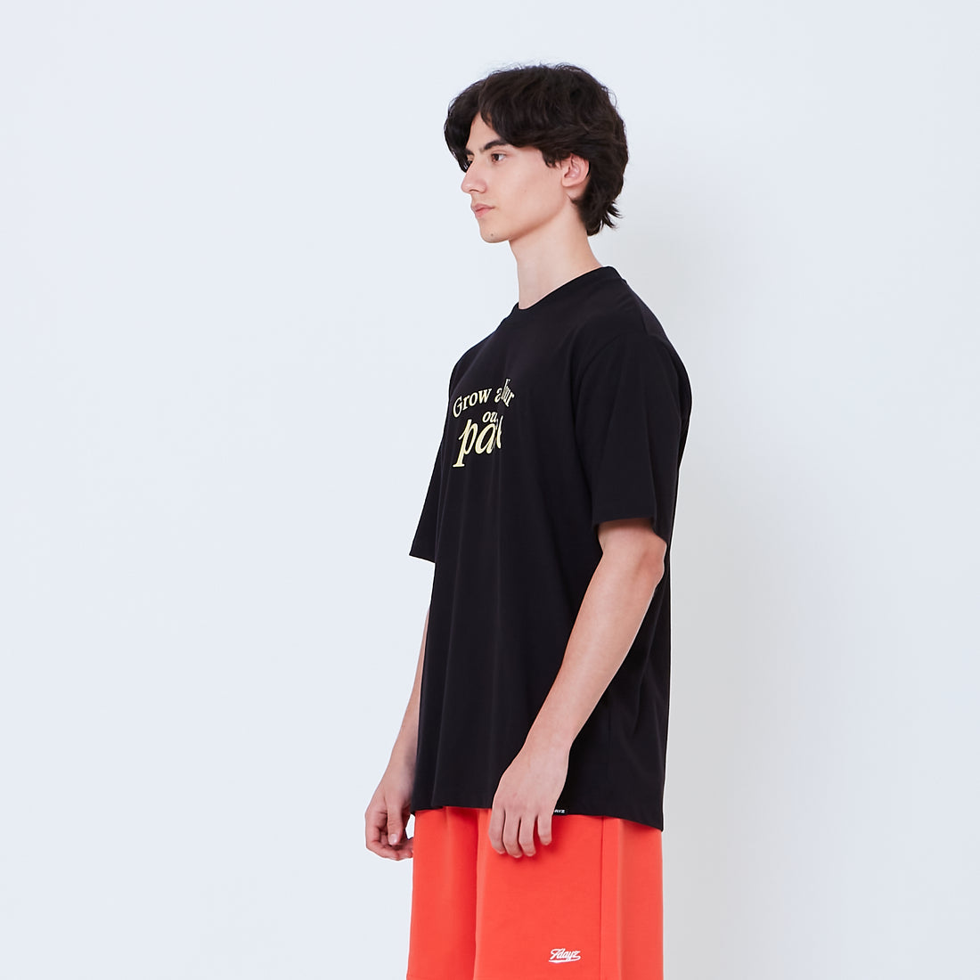 Men Graphic Tee - Black - SM2603069C